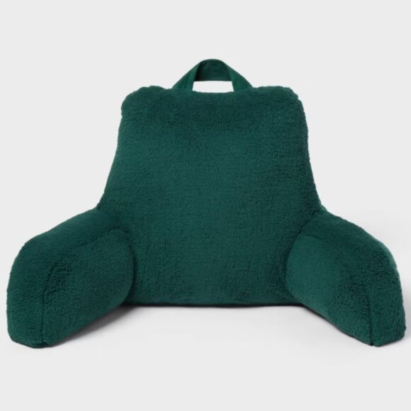 Bed Rest Back Rest Throw Pillow Green - Brand New - Picture 2 of 4